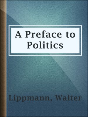 cover image of A Preface to Politics